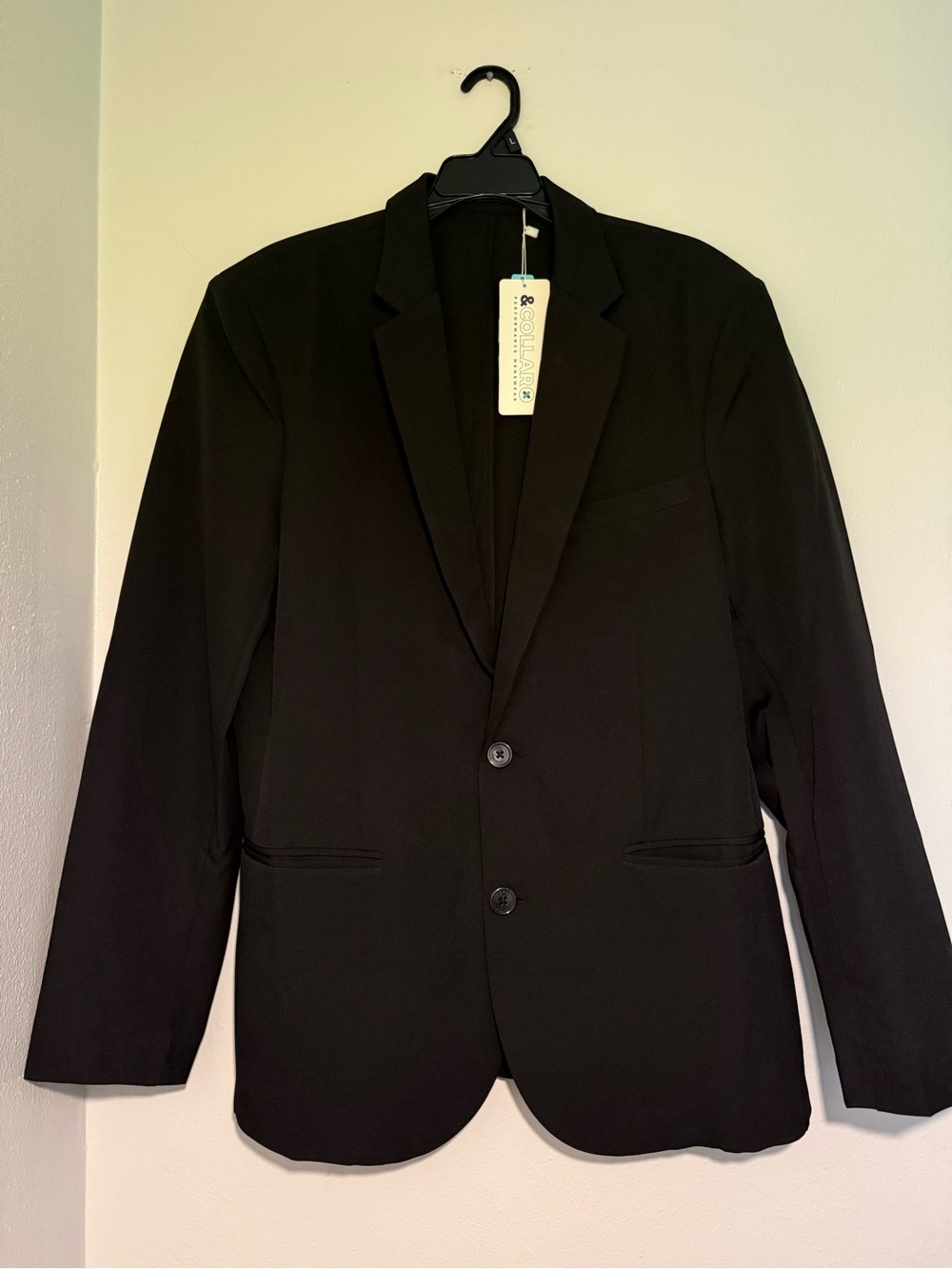 Men's Black Athletic Blazer NWT